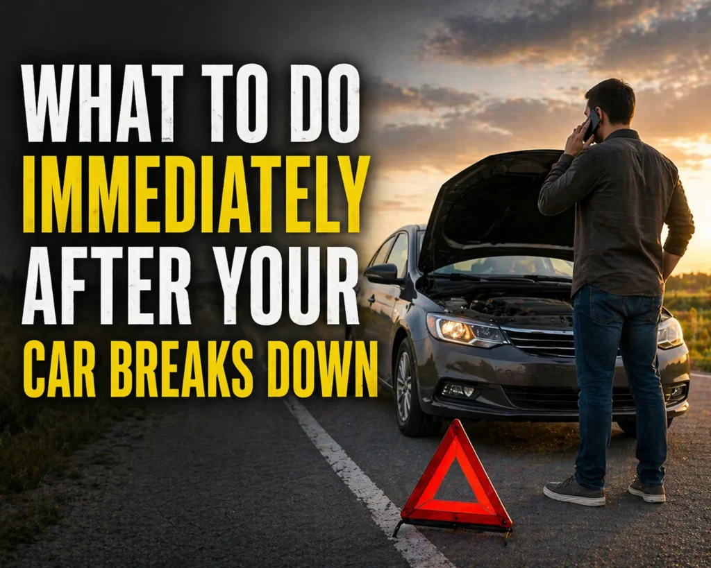 What to Do Immediately After Your Car Breaks Down in Pakistan